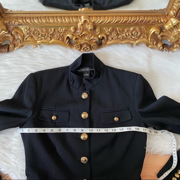 Ralph Lauren Black Label Jacket with Gold Buttons - Picture 7 of 8